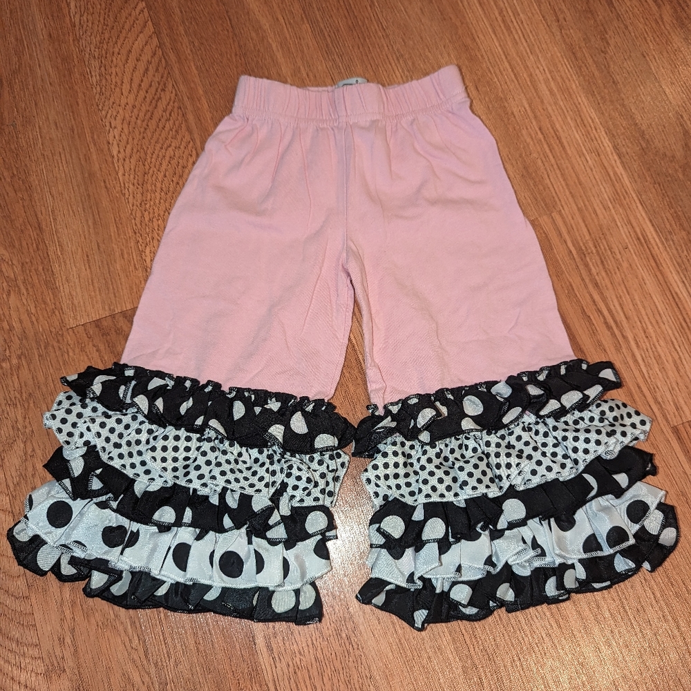 12-18 Month Pink Ruffled Pants
